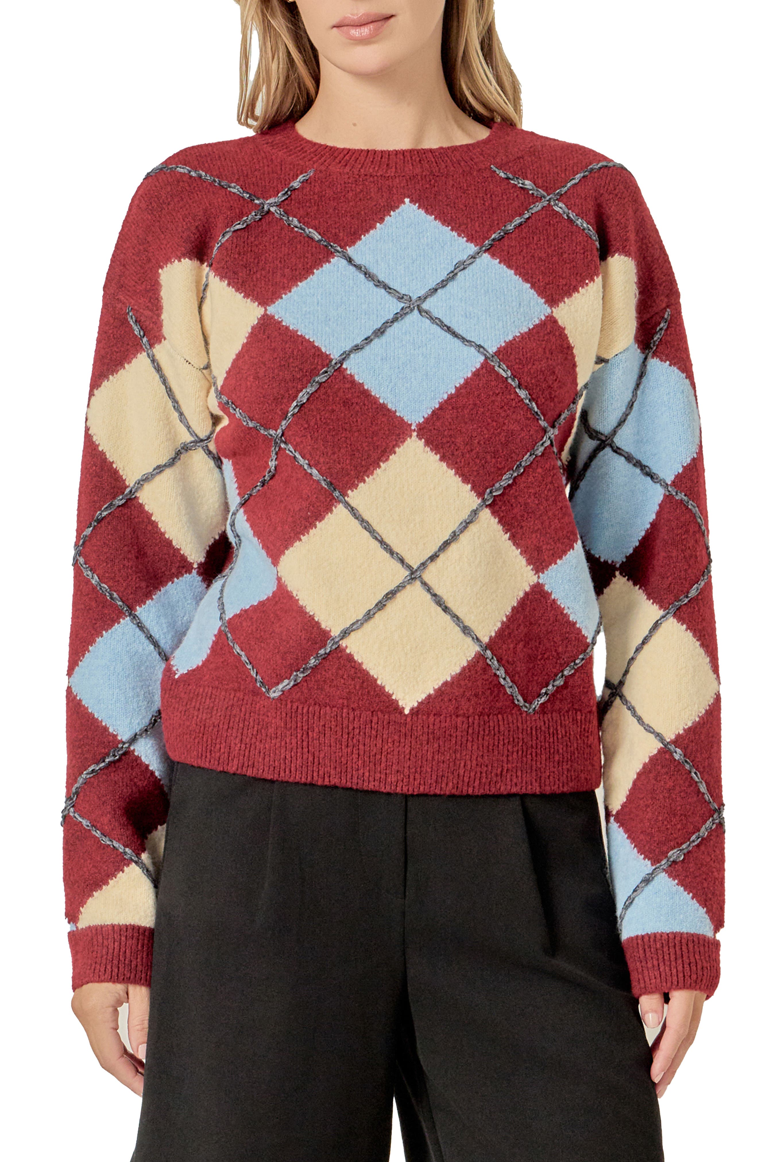 Argyle Sweater - image 3