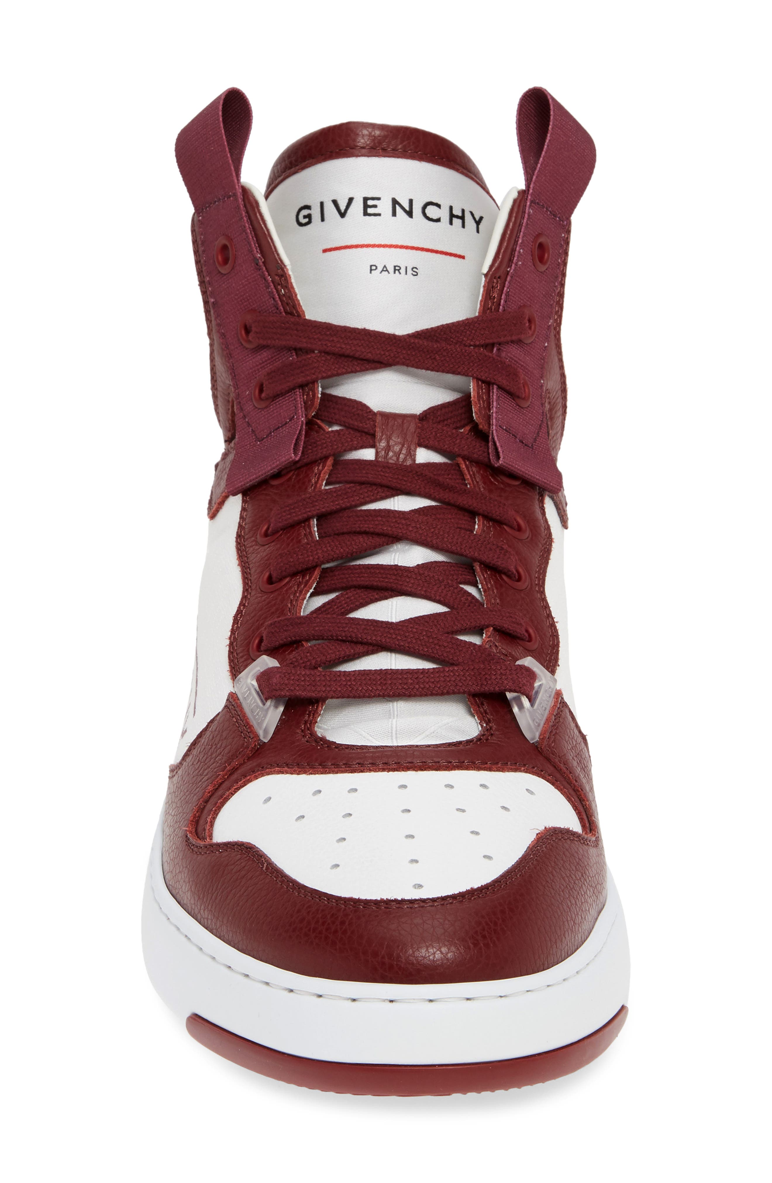 Givenchy Logo High Top Sneaker, Alternate, color, 