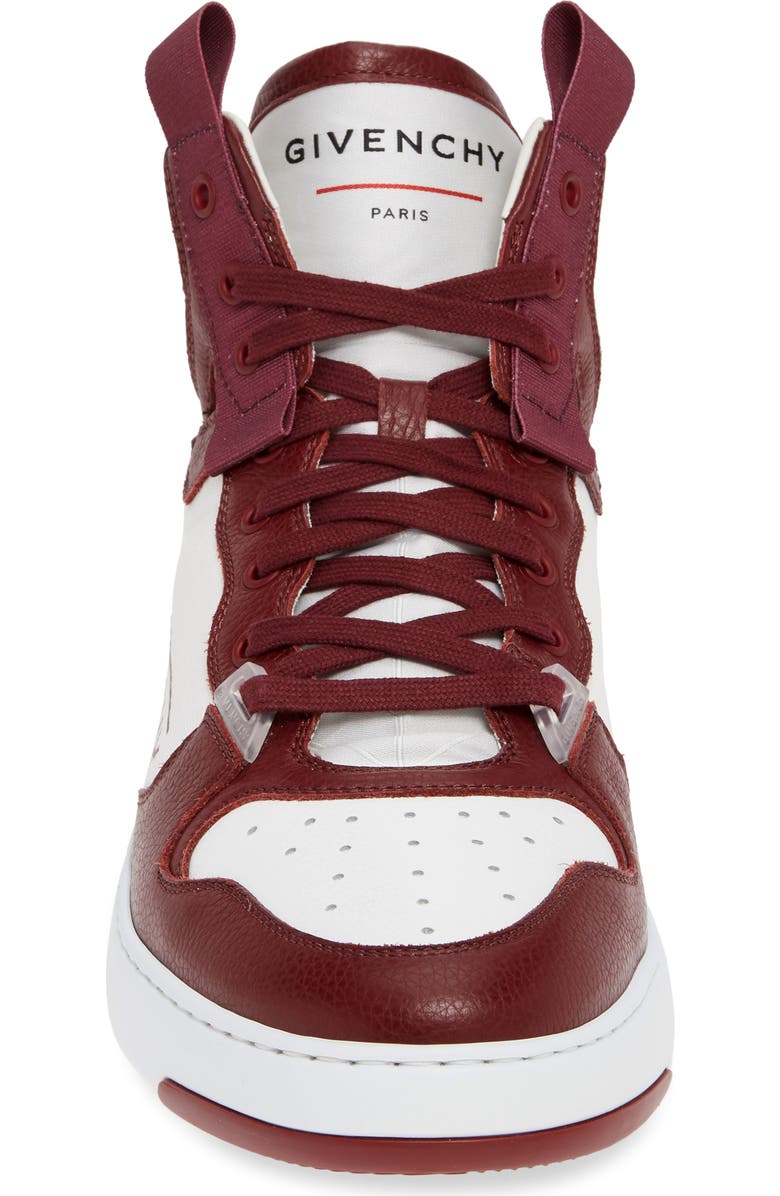 Givenchy Logo High Top Sneaker, Alternate, color,