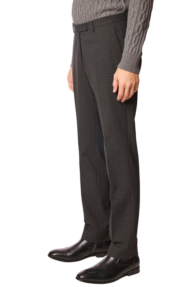 PAISLEY & GRAY Slim Fit Downing Dress Pants, Alternate, color, Charcoal Grey