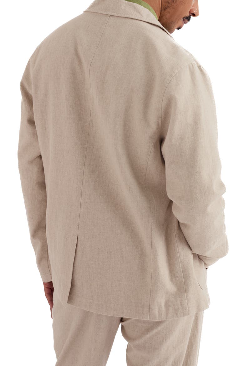 Messack Cotton & Linen Sport Coat, Alternate, color, UNDYED LINEN