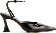 Reformation Natasha Ankle Strap Mesh Pump