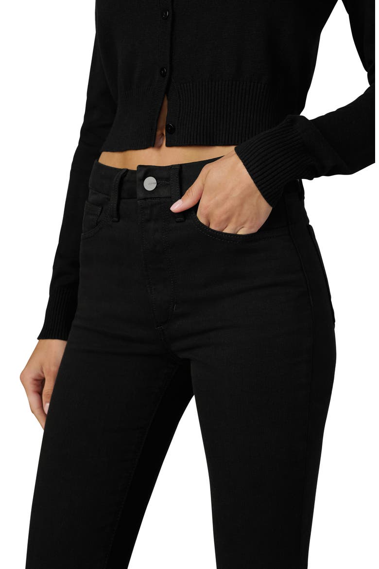 The Hi Honey Curvy Bootcut Jeans, Alternate, color, BLACK
