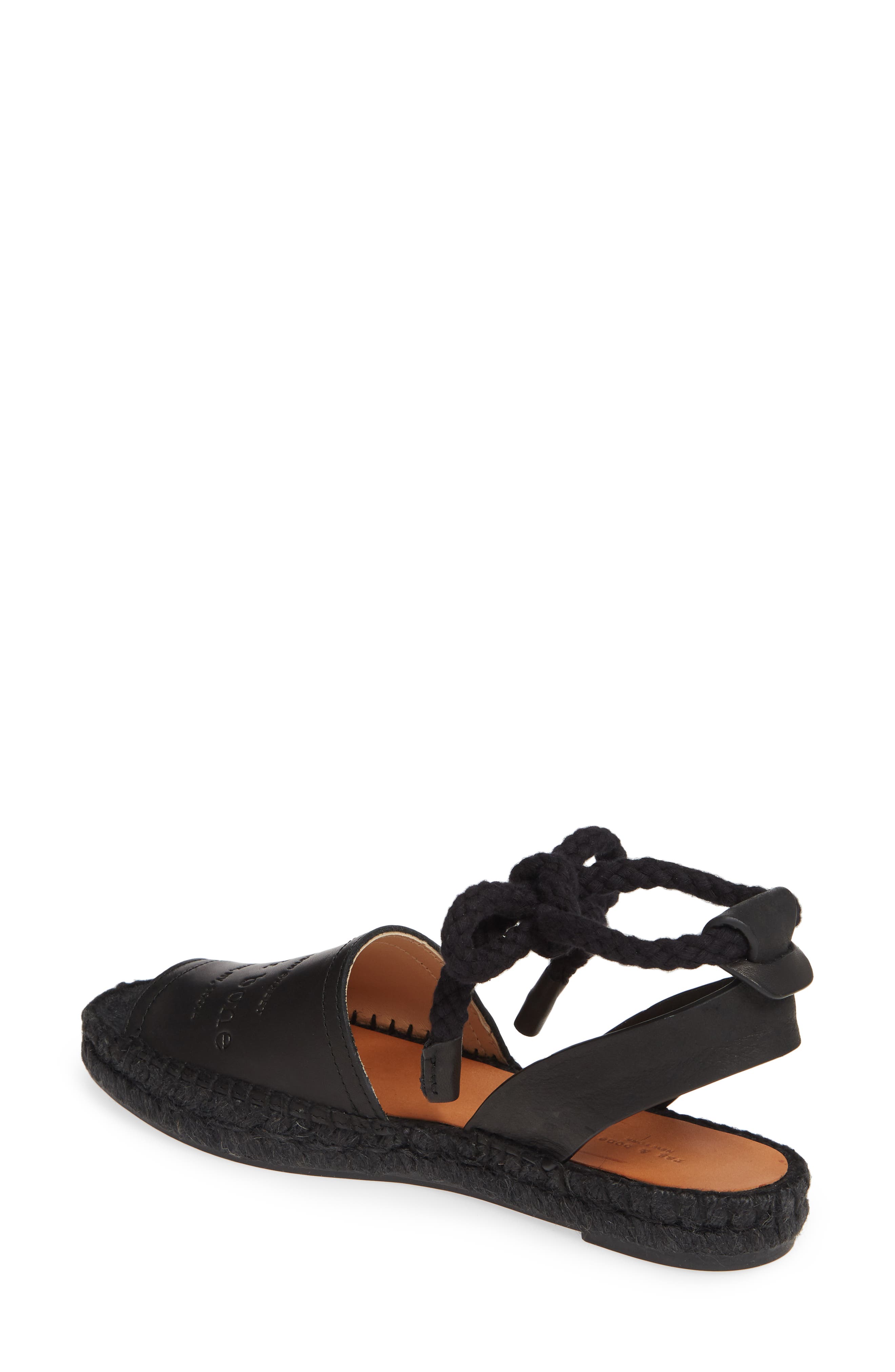 rag & bone Estelle Logo Espadrille Sandal, Alternate, color, 
