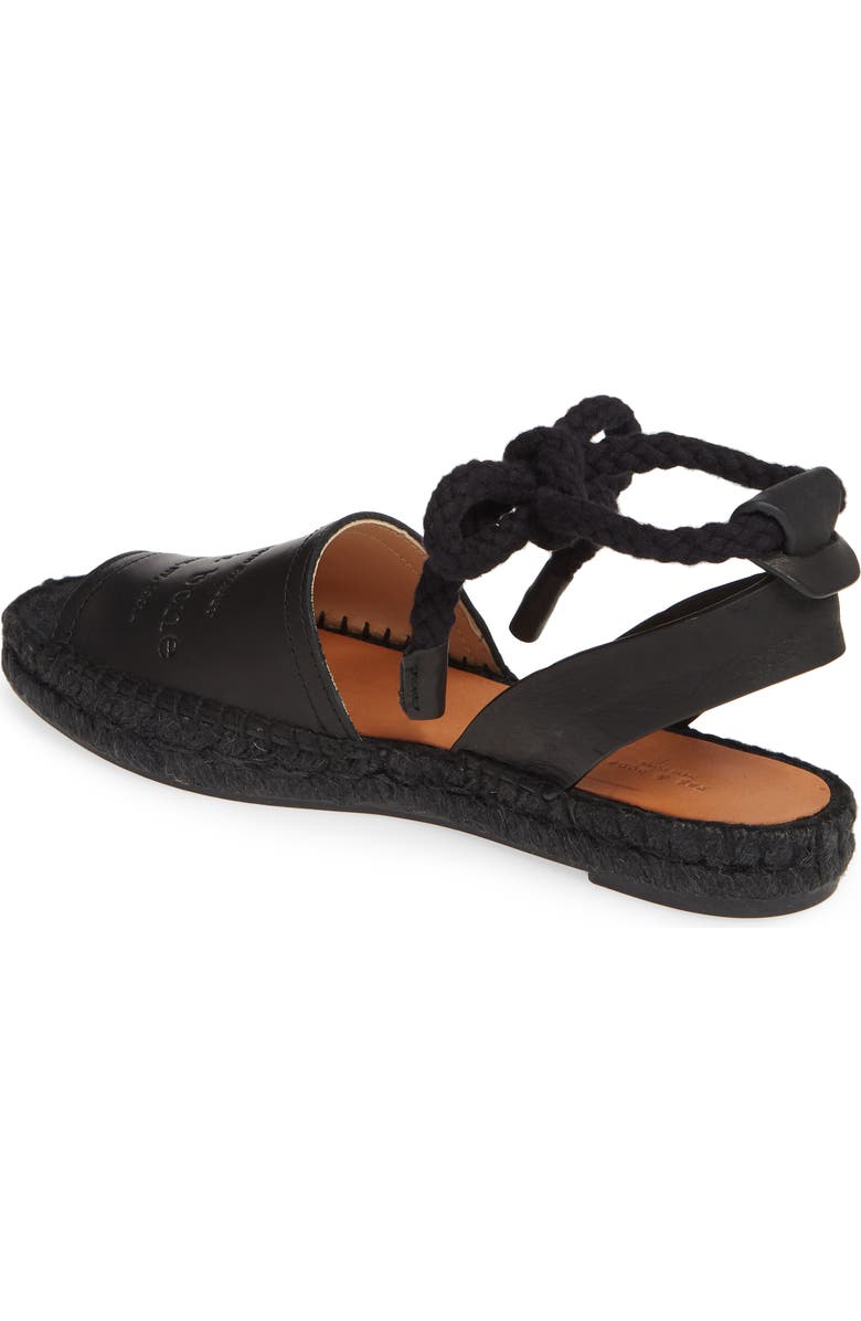 rag & bone Estelle Logo Espadrille Sandal, Alternate, color,