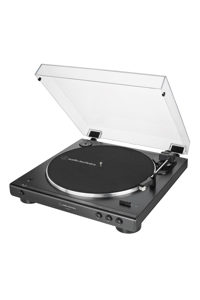AT-LP60XBT Fully Automatic Belt-Drive Stereo Turntable with Bluetooth, Alternate, color, Black
