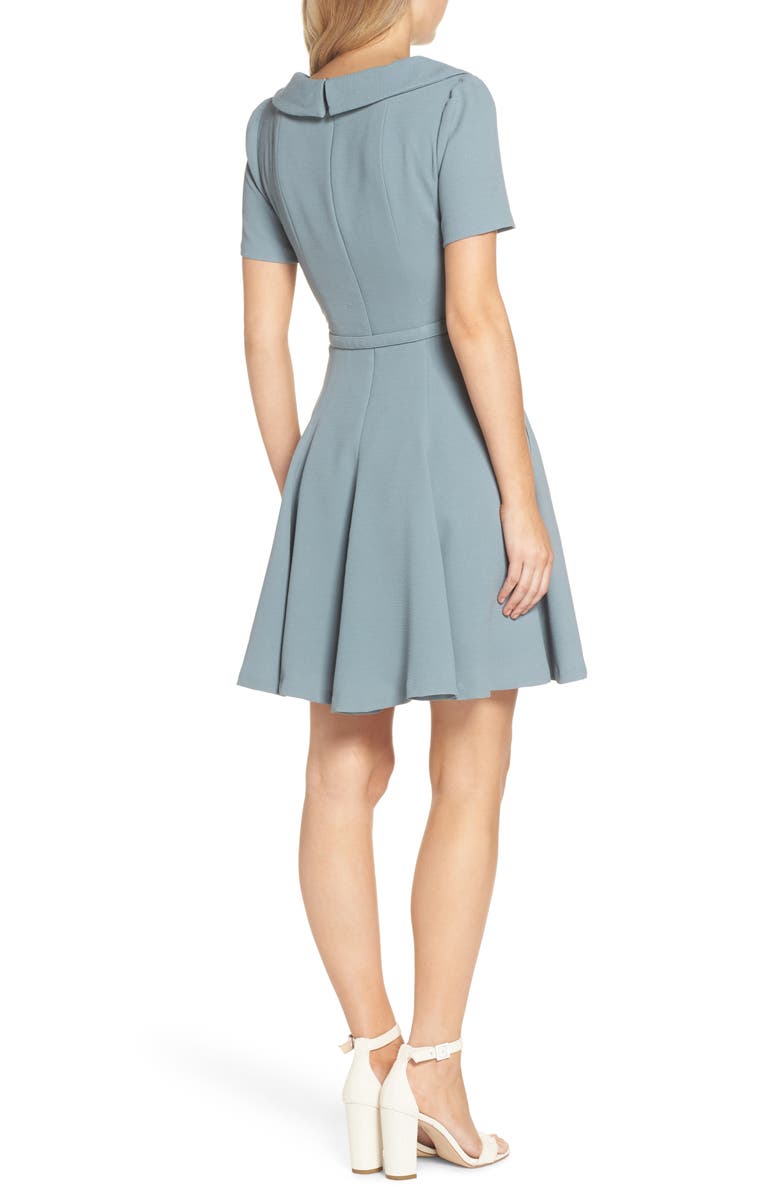 Gal Meets Glam Collection Thea Fit & Flare Dress, Alternate, color,