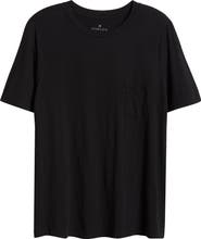 Caslon® Crewneck Slub Jersey Pocket T-Shirt