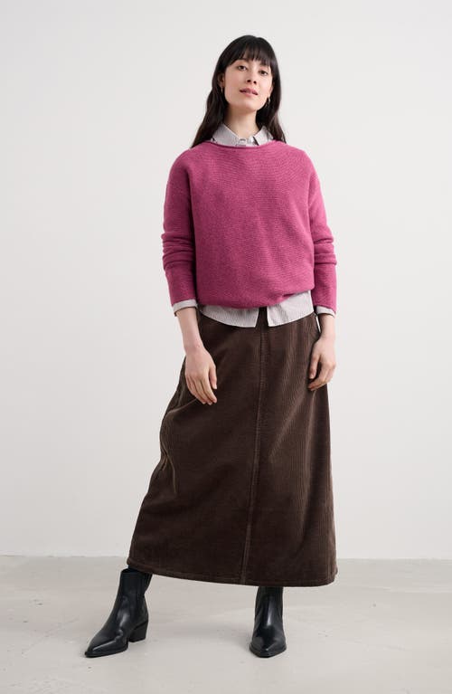 Seasalt Cornwall Fruity Ii Merino Wool Blend Sweater In Pink