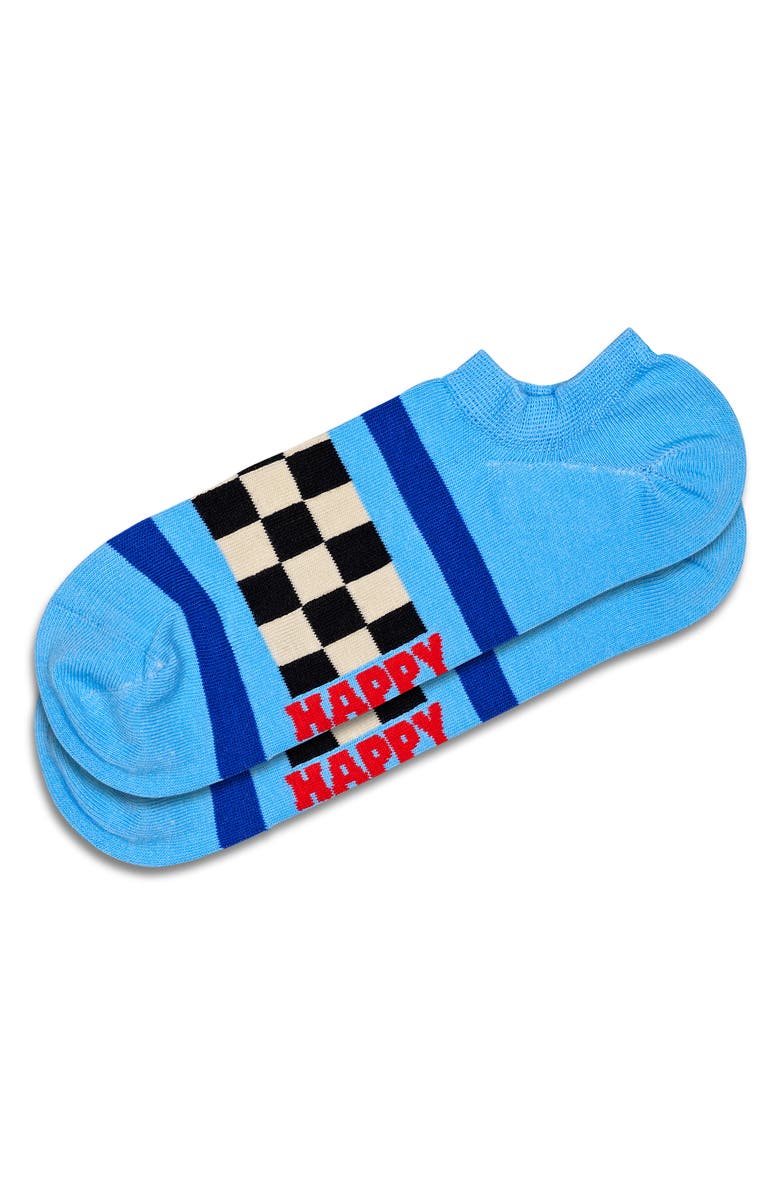 Happy Socks Peace Assorted 3-Pack No-Show Socks, Alternate, color,