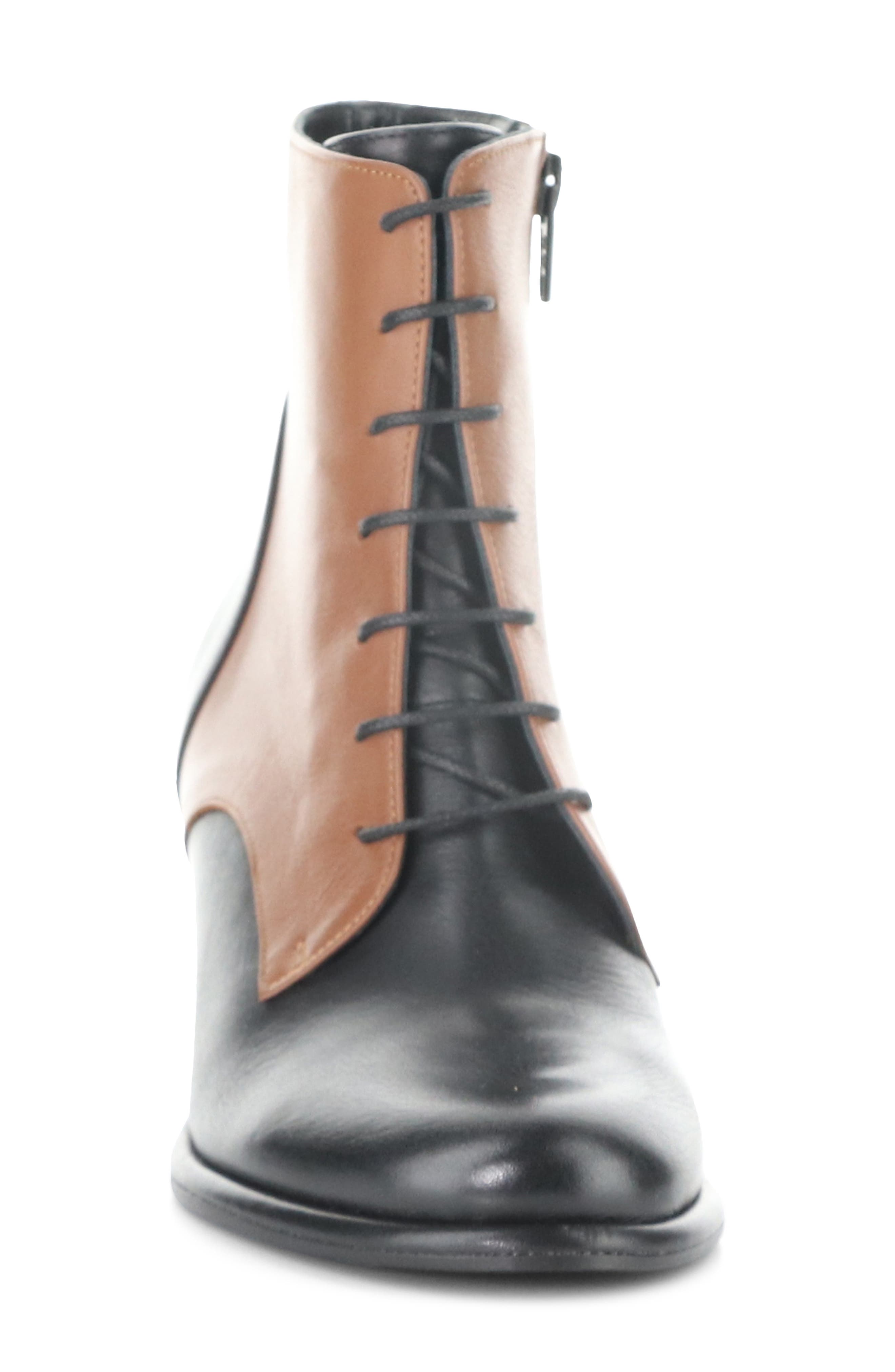 Fly Bootie, Alternate, color, 003 BLACK/ TAN RIDA