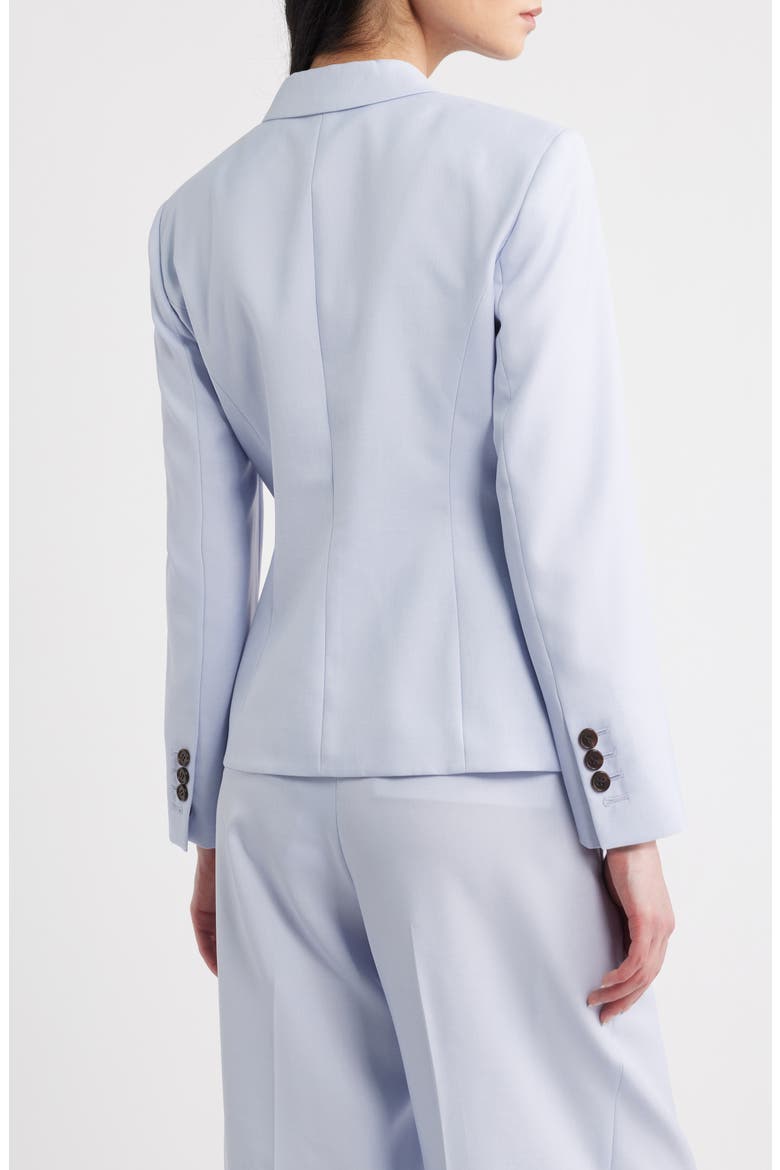 Shrunken Three-Button Jacket, Alternate, color, CORNFLOWER - G2M