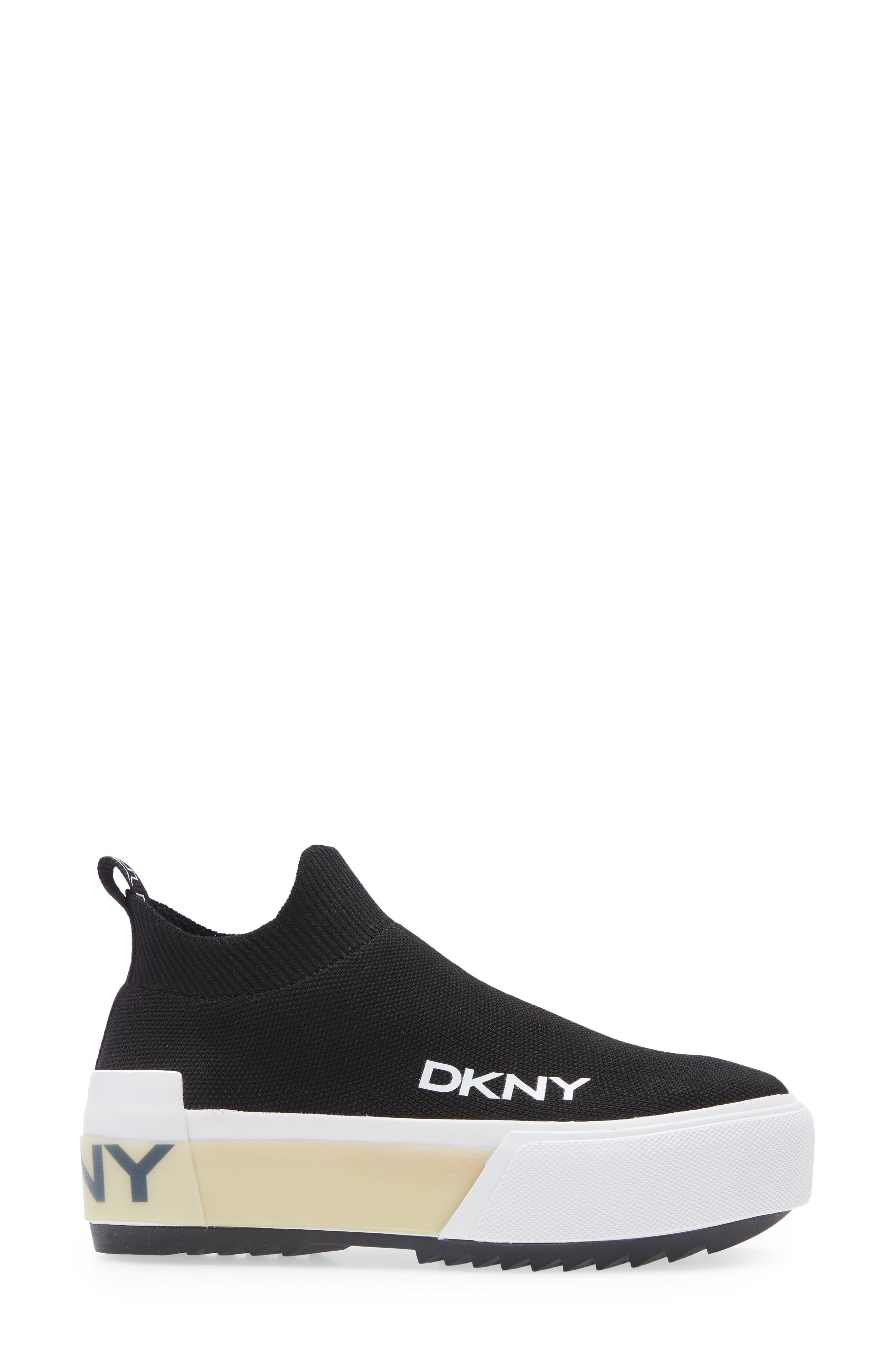 DKNY Viven Slip-On Knit Platform Sneaker, Alternate, color, 