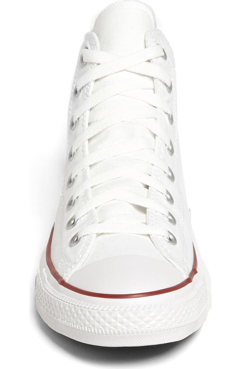 Converse Chuck Taylor<sup>®</sup> All Star<sup>®</sup> High Top Sneaker, Alternate, color, Optical White
