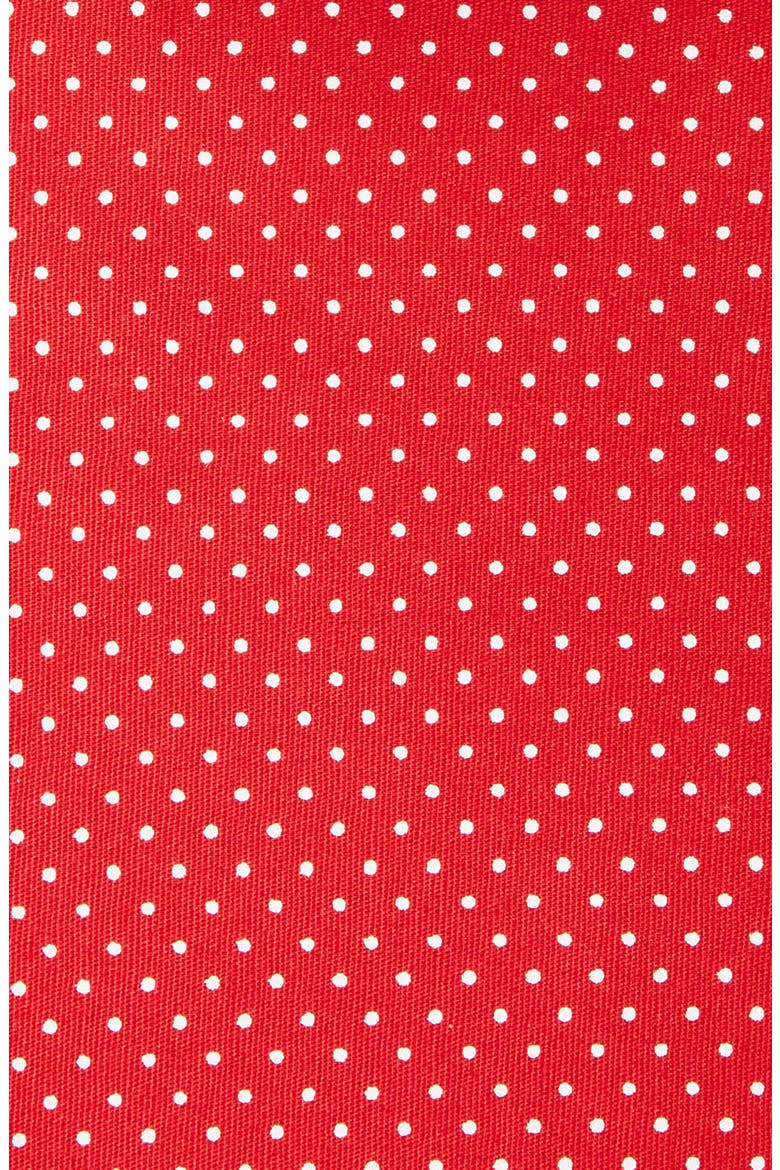 Dot Cotton Pocket Square, Alternate, color, RED