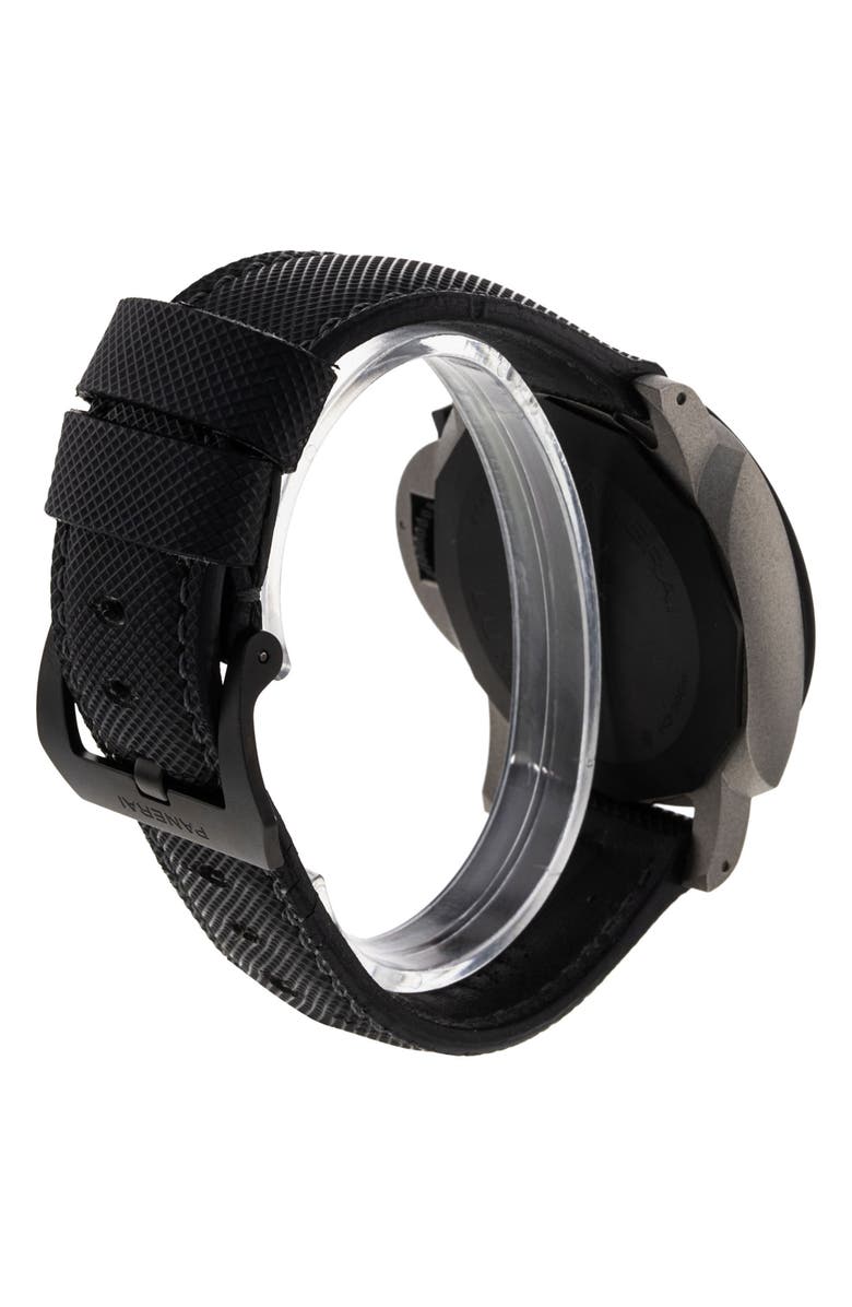 Watchfinder & Co. Panerai Preowned 2020 Luminor Marina PAM01662 Leather Strap Watch, 44mm, Alternate, color, Grey