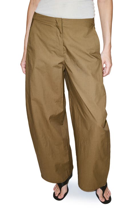 Belted Wide Leg Pants