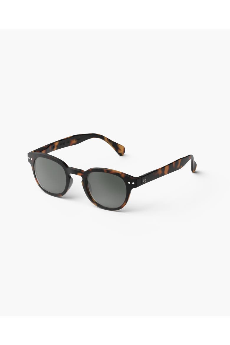 #C 49mm Square Reading Sunglasses, Alternate, color, Tortoise