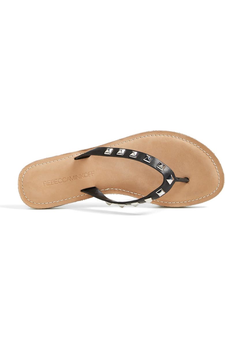 Rebecca Minkoff 'Fiona' Thong Sandal, Alternate, color,