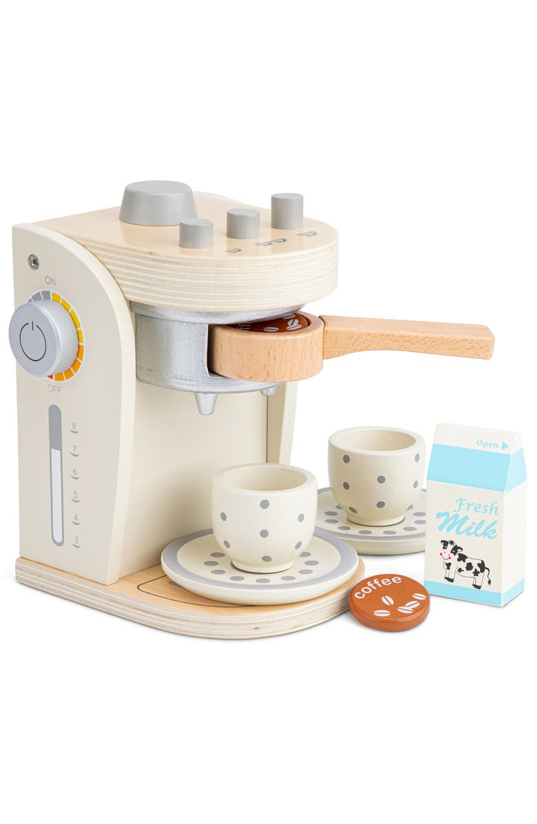 NEW CLASSIC TOYS Coffee Maker, Main, color, Off-White