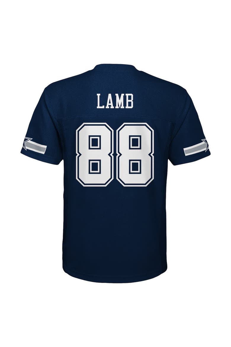 Youth CeeDee Lamb Navy Dallas Cowboys Replica Player Jersey, Alternate, color, Navy