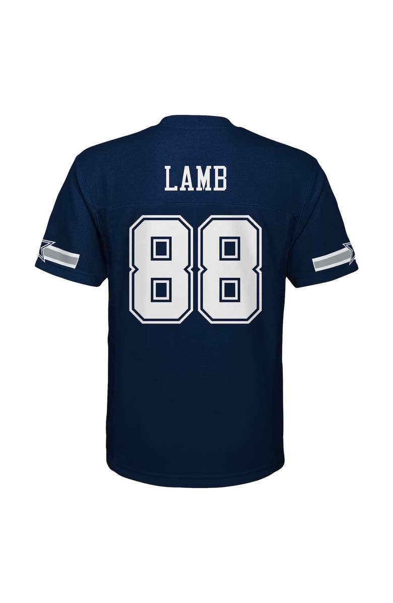 Outerstuff Youth CeeDee Lamb Navy Dallas Cowboys Replica Player Jersey, Alternate, color, Navy