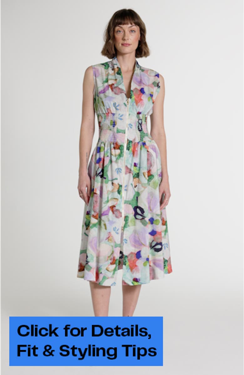 Edgartown Sleeveless Cotton Fit & Flare Dress
