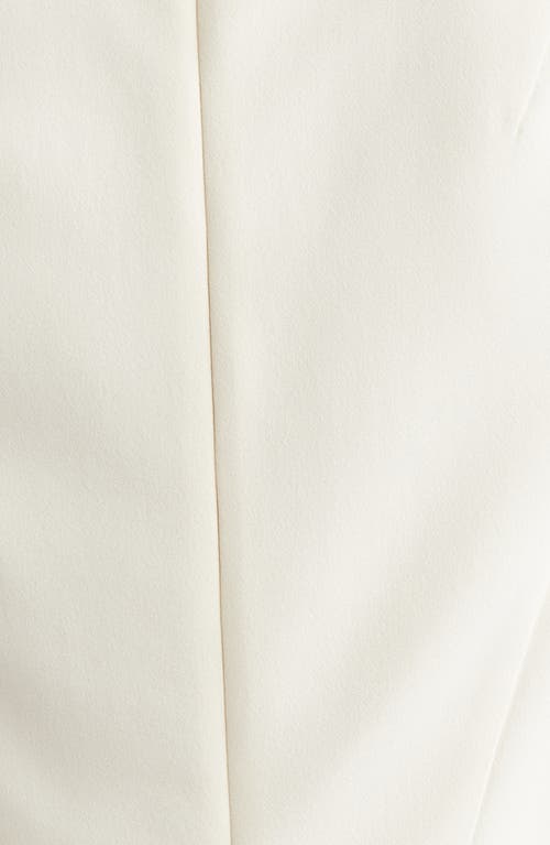 FFORME FFORME FITTED LONG SLEEVE STRETCH SILK TOP