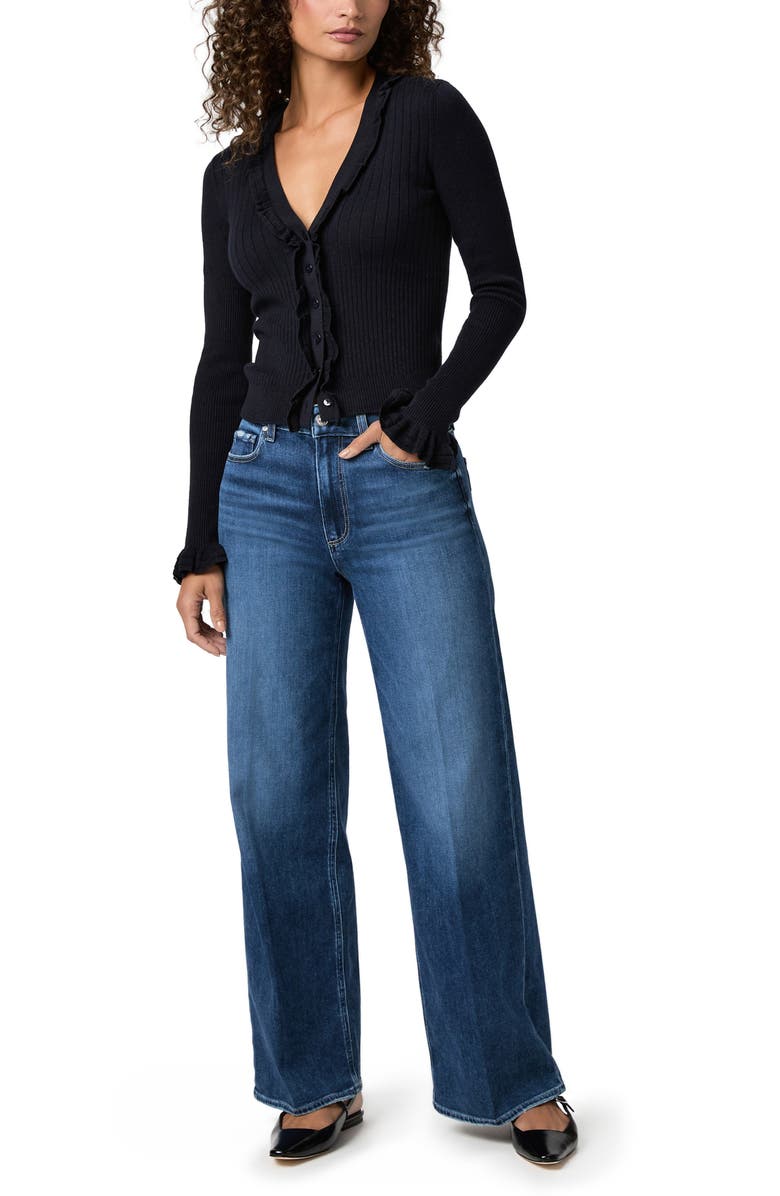 PAIGE Demetra Cardigan, Alternate, color, Deep Navy