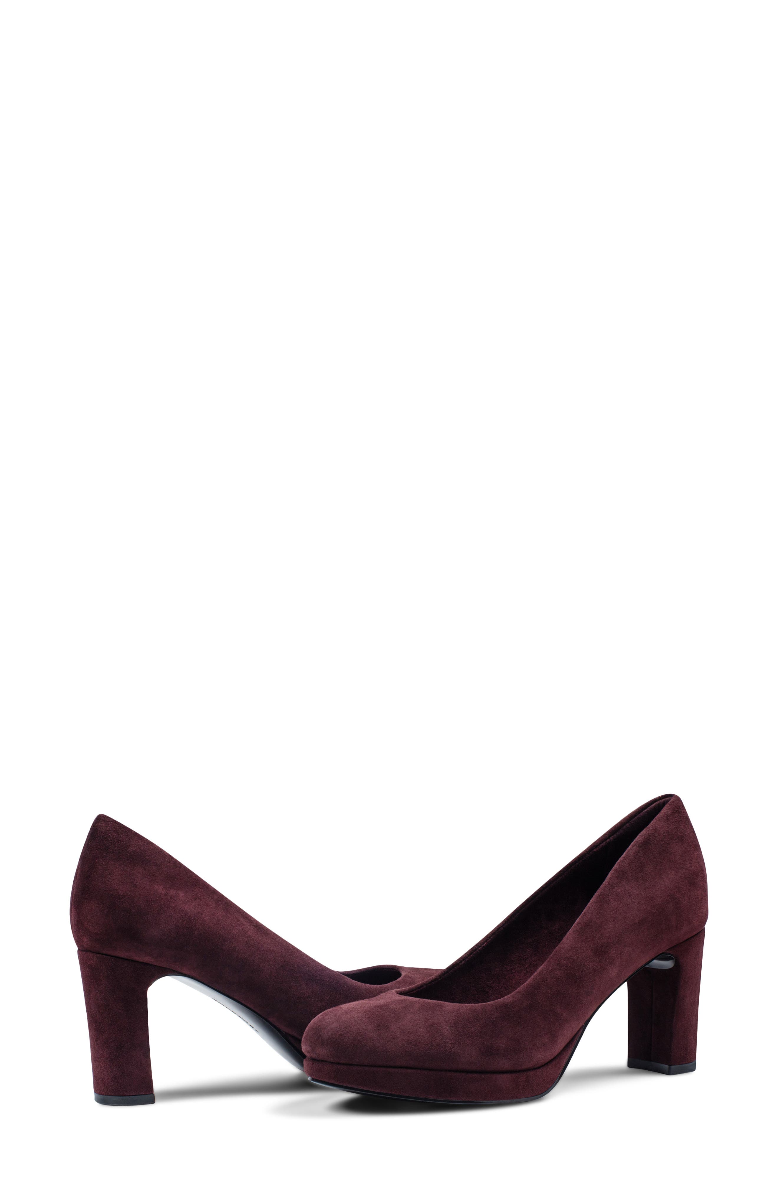 Rockport Carmen Pump, Alternate, color, Dark Red