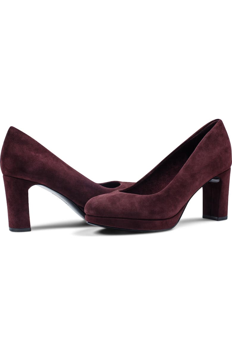 Rockport Carmen Pump, Alternate, color, Dark Red