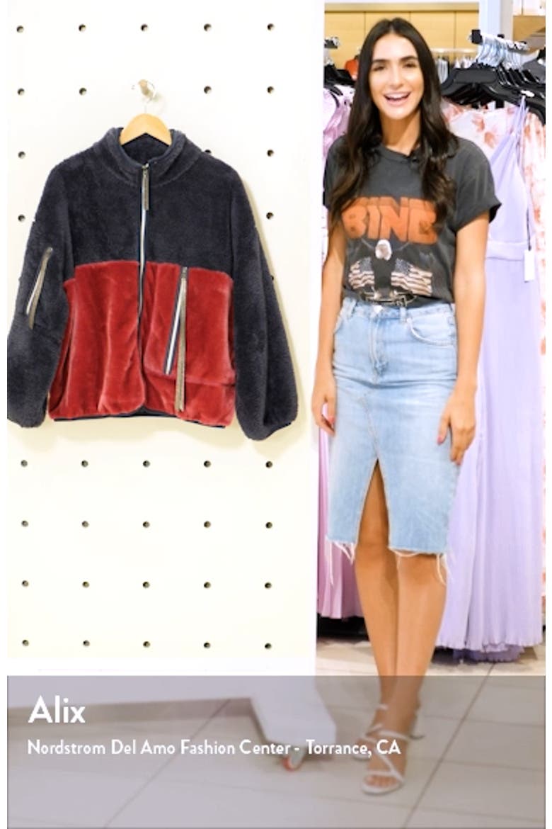 Marlene Faux Fur Jacket video