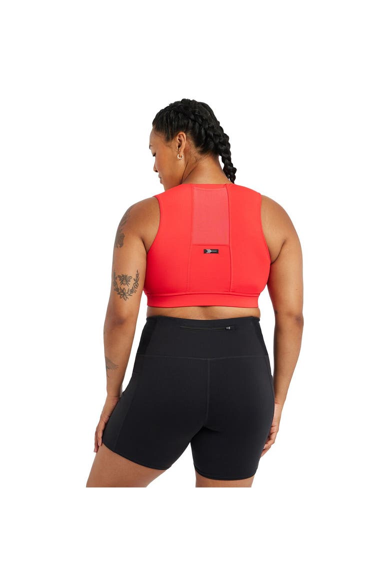 Flyout Bra - Women's, Alternate, color, Flash Flare