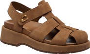 COACH Sculpted C Fisherman Sandal