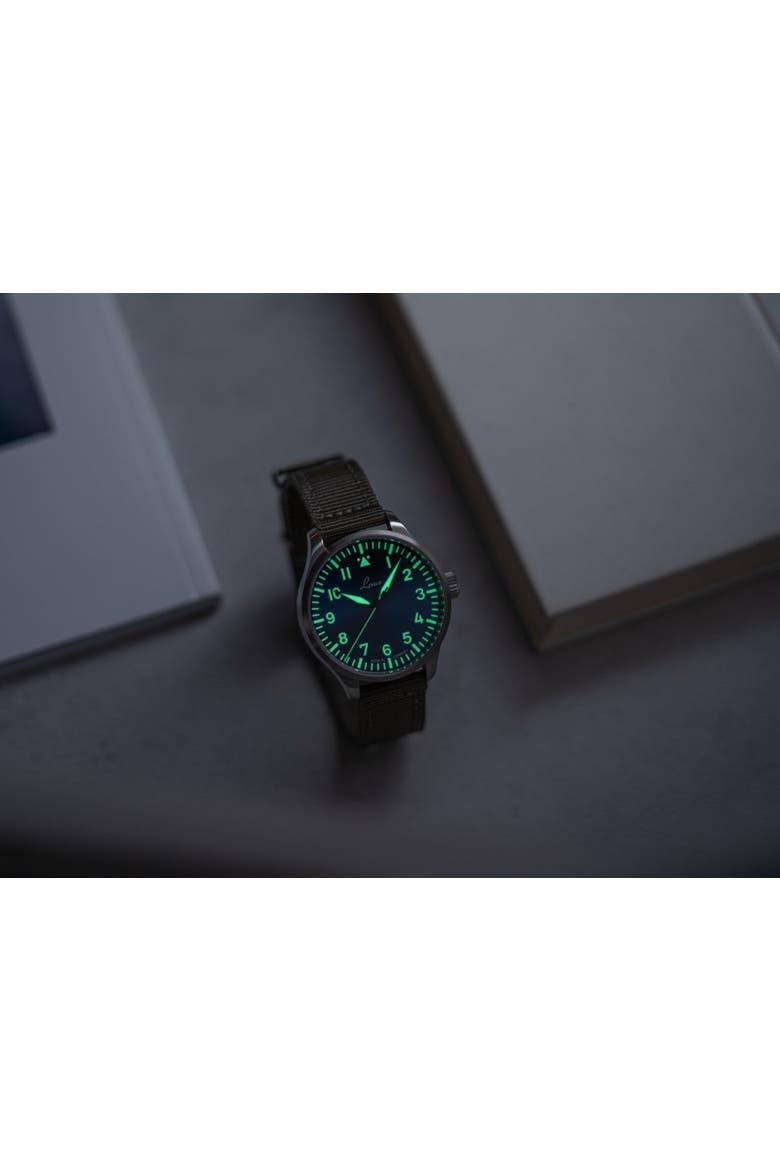 Augsburg - 39mm, Blue Dial, Nylon Strap, Alternate, color, Blue Dial