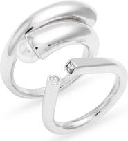 Open Edit Set of 2 Rings