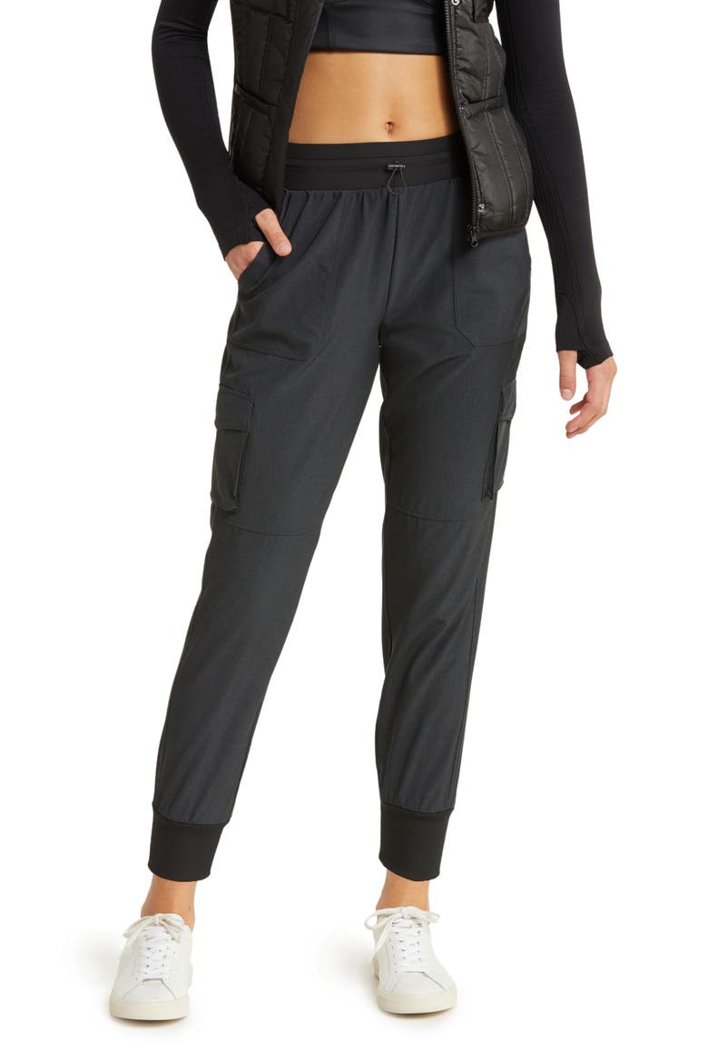 Compass Pocket Cargo Joggers, Main, color, CHARCOAL