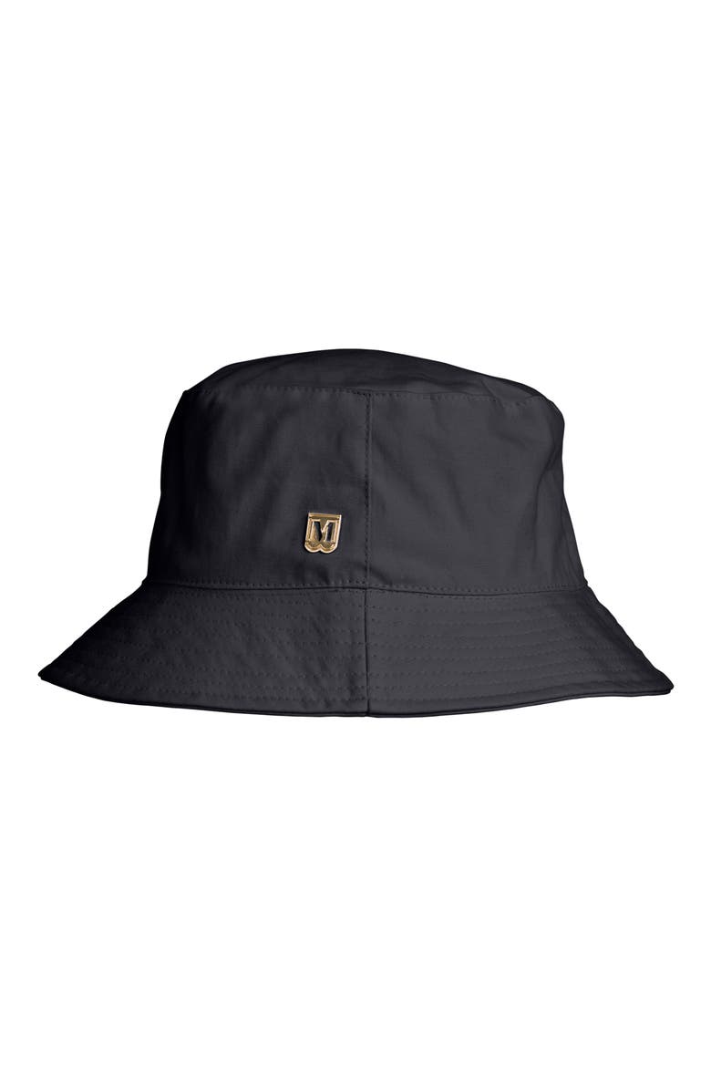 Canvas Bucket Hat, Alternate, color, BLACK