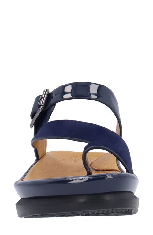 L'amour Des Pieds Alanza Toe Loop Sandal In Dk