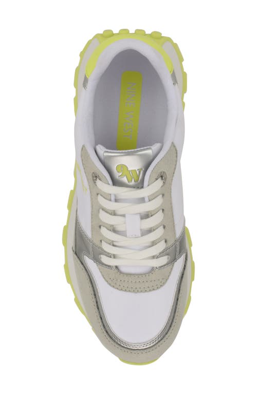 Nine West Kalah Sneaker In Light Gray