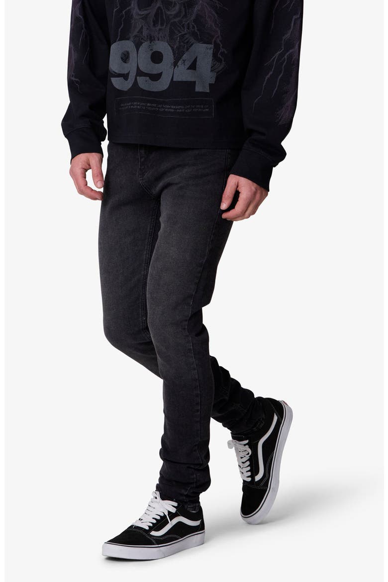 Skinny Jeans, Alternate, color, WESTERN BLACK