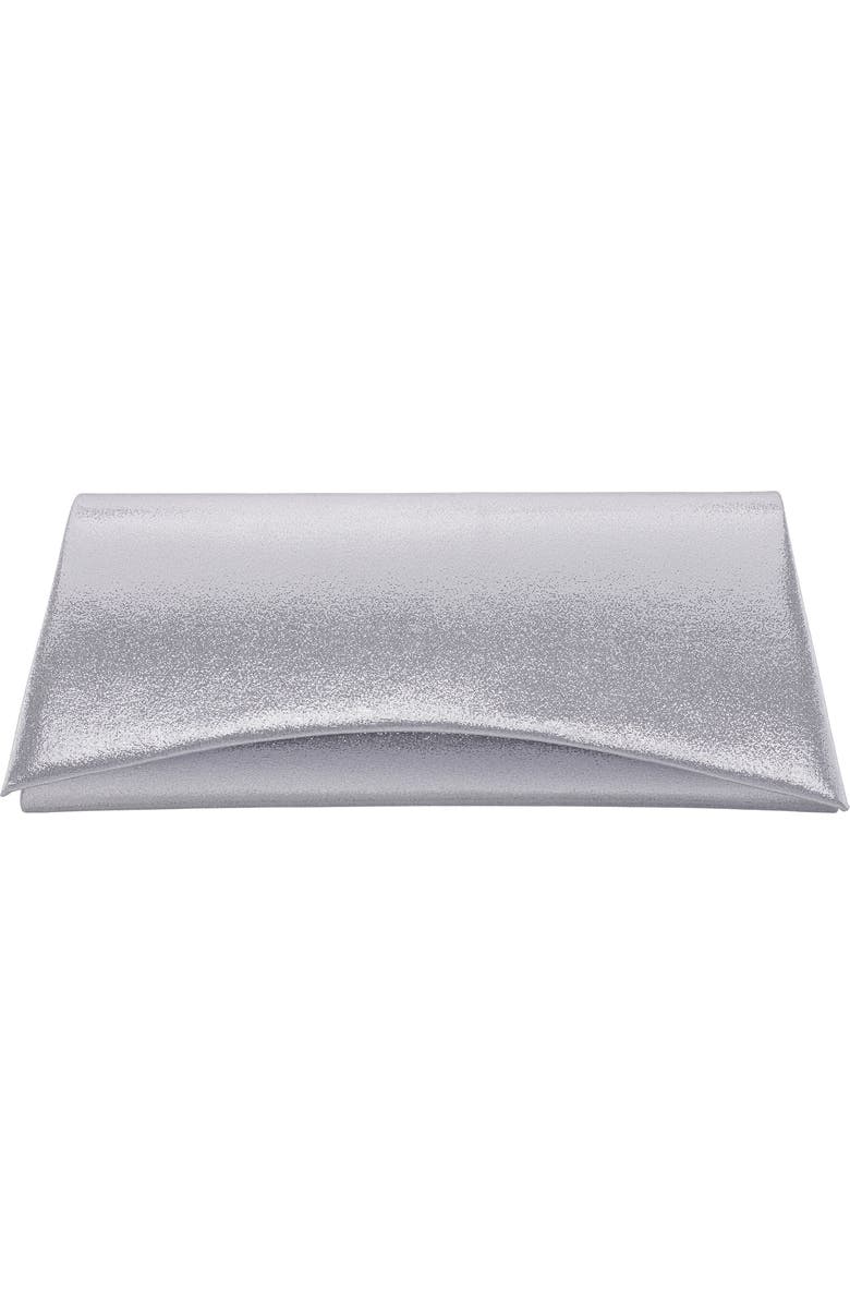 Nina Zoey Clutch, Main, color, Silver