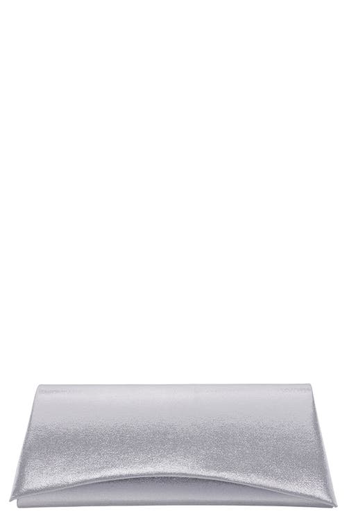 Nina Zoey Clutch In Silver