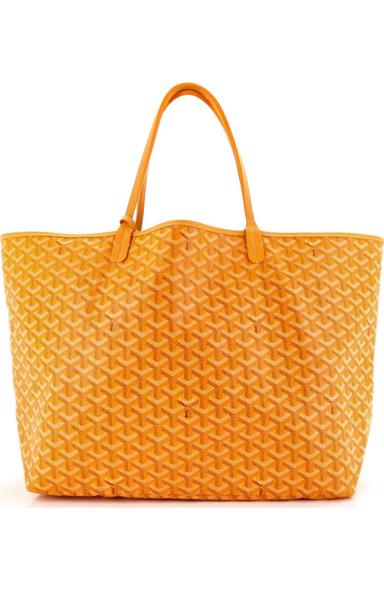 Pre-Owned Goyard Saint Louis Tote Coated Canvas GM, Alternate, color, Yellow