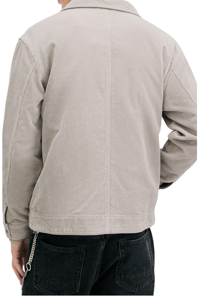 Castleford Corduroy Overshirt, Alternate, color, MARCH GREY
