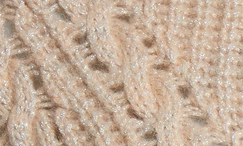 Simone Rocha Embellished Sculpted Chunky Knit Cardigan In Brown