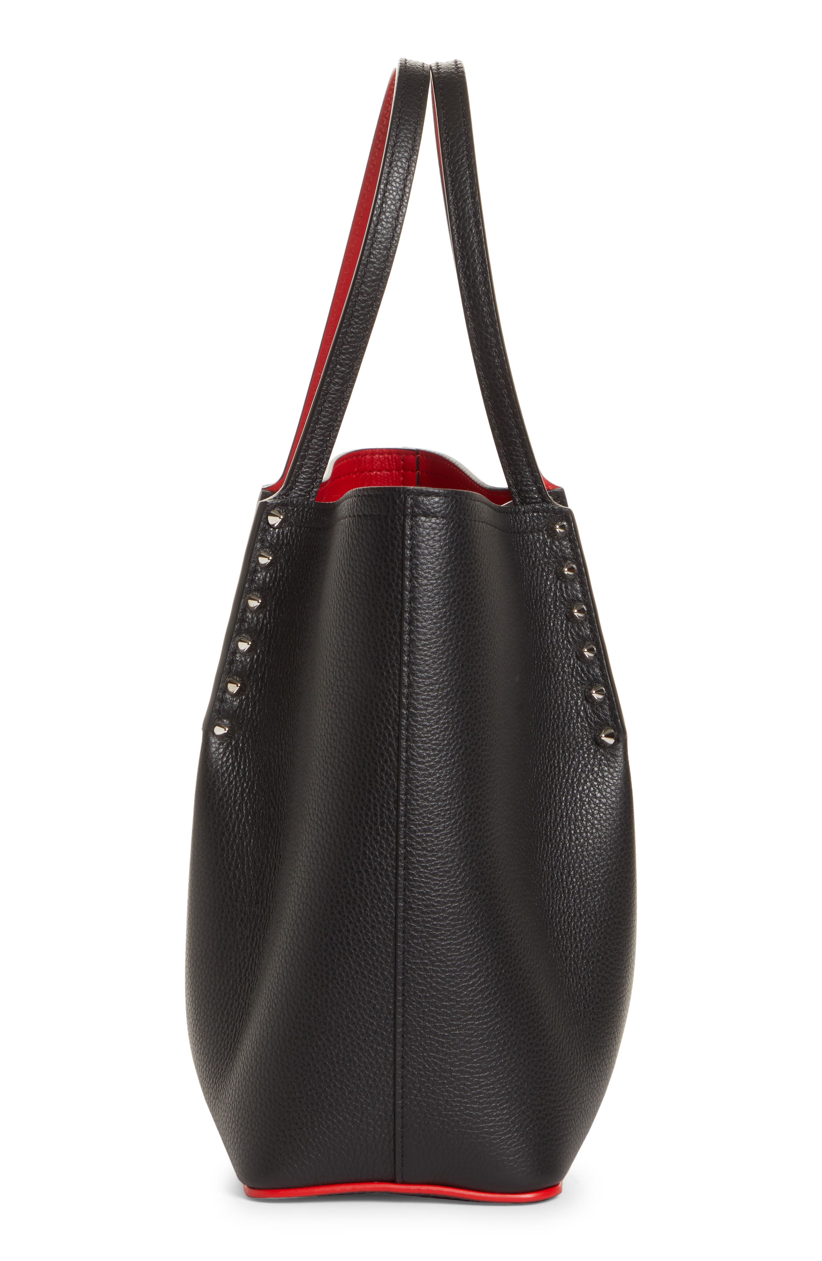 Christian Louboutin Small Cabarock Empire Calfskin Tote, Alternate, color, 