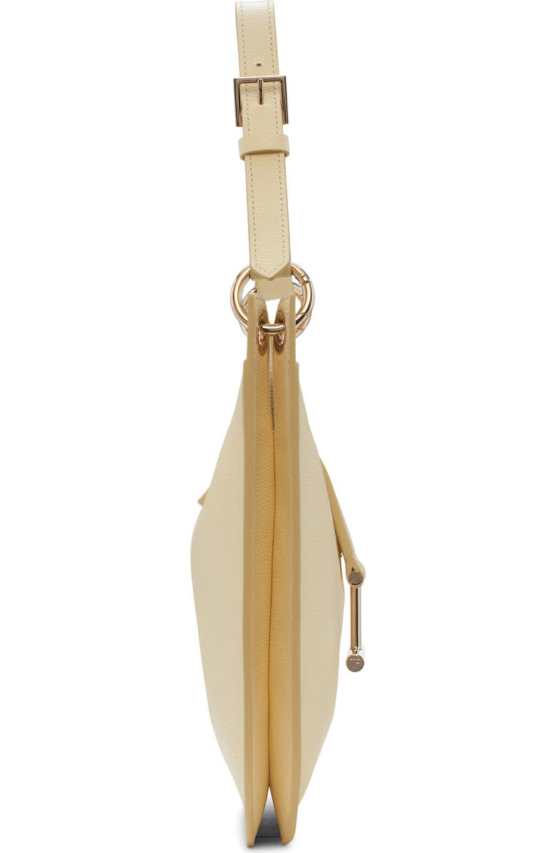 TOM FORD Small Tara Leather Top Handle Bag, Alternate, color, Double Cream