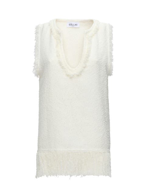 COMPORTA Fringe top