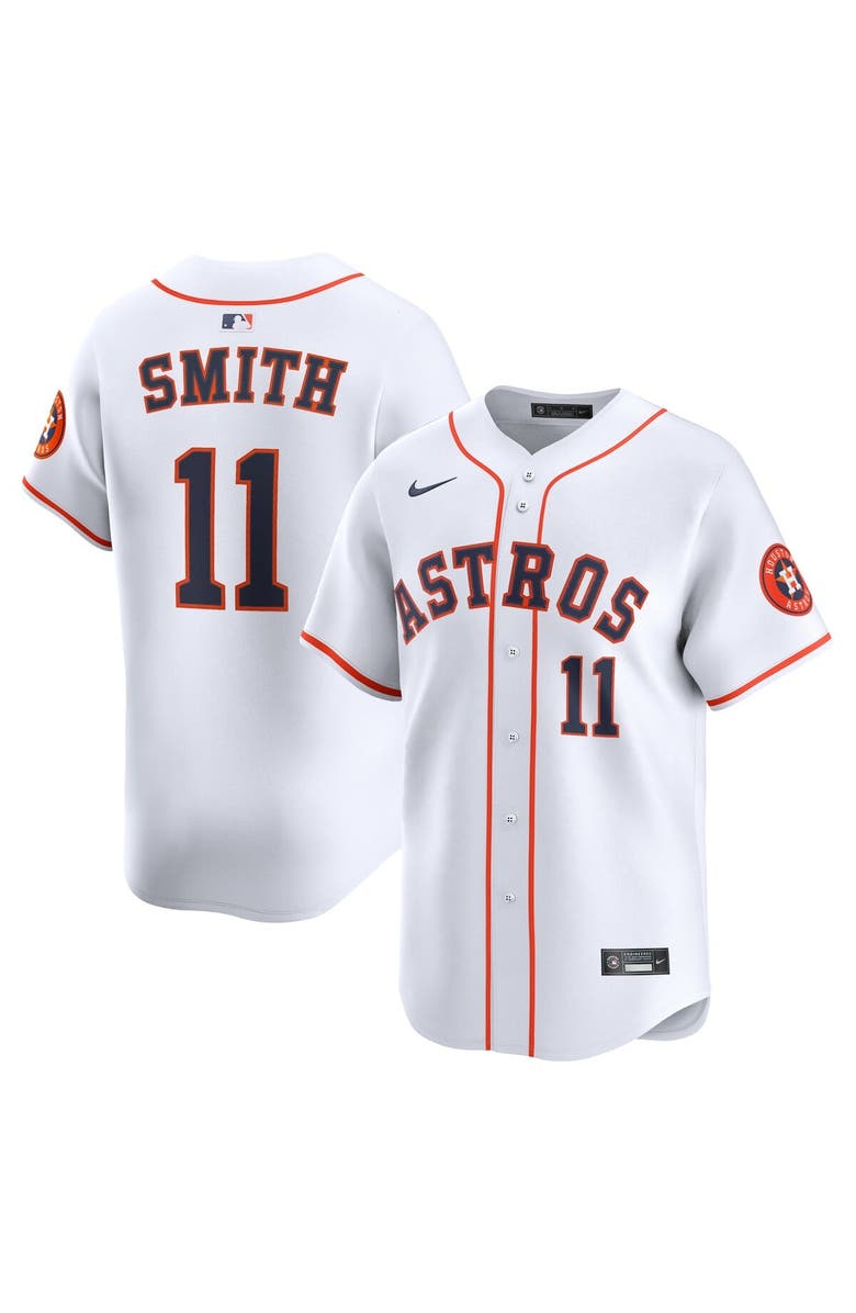 Nike Men's Nike Cam Smith #11 White Houston Astros Home Limited Player Jersey, Main, color, White